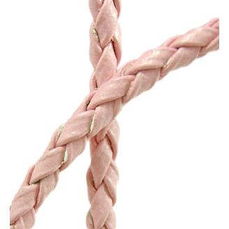 PU Leather Cord, pink