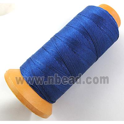 Blue Nylon cord