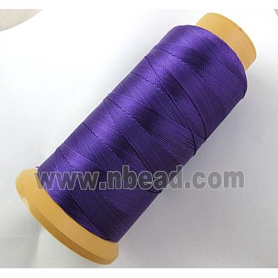 Purple Nylon cord
