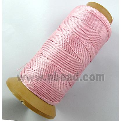 Pink Nylon cord