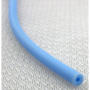 Rubber Cord, hollow, blue