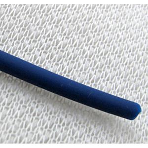Rubber Cord, round, dark-blue