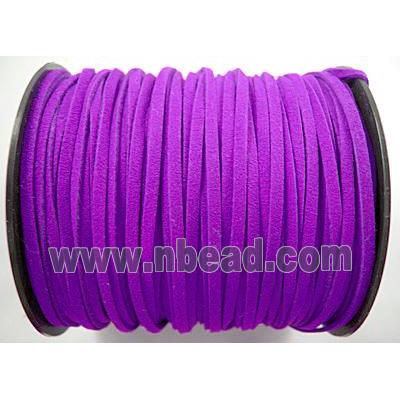 Synthetic Suede Cord, hotpink