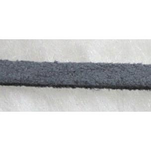 deep-grey Synthetic Suede Cord