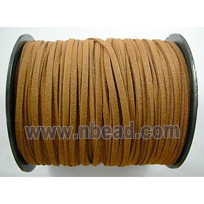 Synthetic Suede Cord, brown