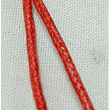 Red Jewelry Binding Waxed Wire