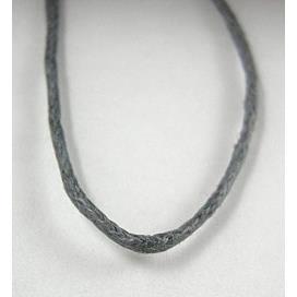 Jewelry Binding Waxed Wire, Gray