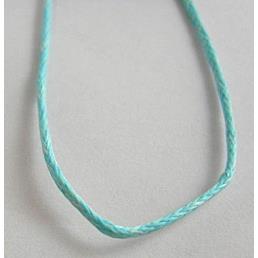 Jewelry Binding Waxed Wire, aqua