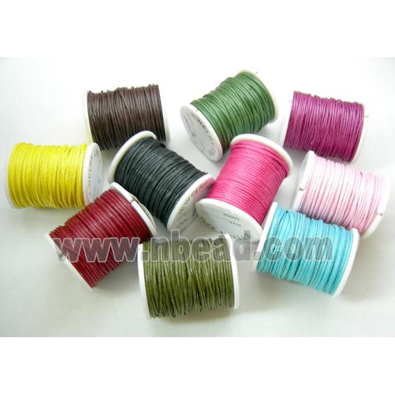 Mix Color Jewelry Waxed Wire