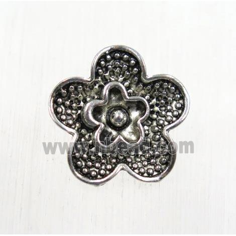 tibetan silver beads, Zinc alloy, non-nickel