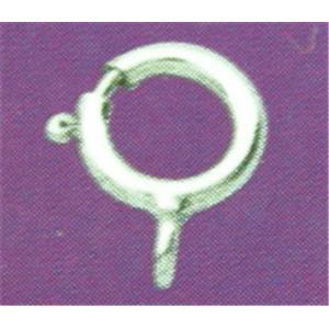 sterling silver Spring Ring clasp, 6mm