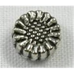 Tibetan Silver spacer beads, 5mm diameter
