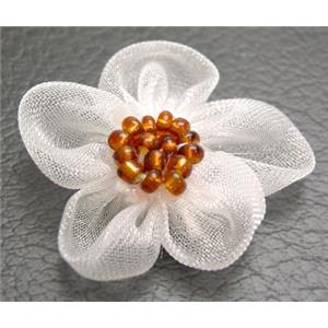 Handcraft Fabric Flower, 28mm diameter