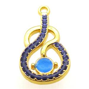 enameling copper pendant, gold plated, approx 16-23mm