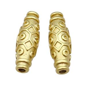 Copper Rice Beads Eye Duck Gold, approx 9-27mm