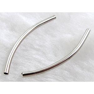 Spacer Tube, copper, platinum plated, 2x15mm, copper