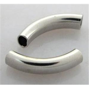 copper spacer Tube, platinum plated, 3x14mm