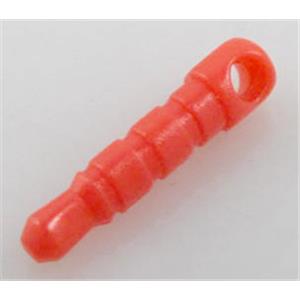 dust plugs for cell phones or mp3 players, 18mm length