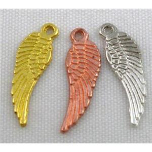 alloy pendant, mixed color, approx 8-12mm