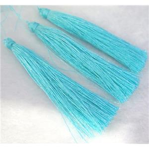 handmade tassel with nylon wire, approx 90mm length