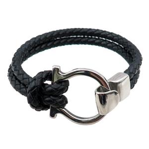 PU leather bracelets, approx 12mm, 70mm dia