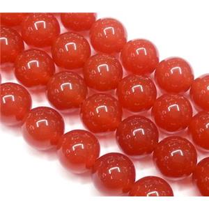 round red Agate Stone Beads, 6mm dia, approx 62pcs per st