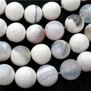 fire agate beads, round, approx 8mm dia