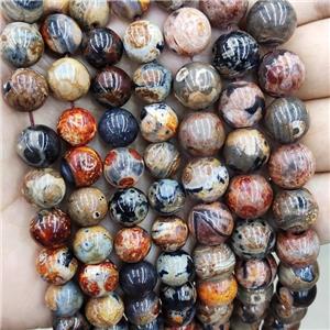 ancient cellar Agate Beads, round, approx 6mm dia