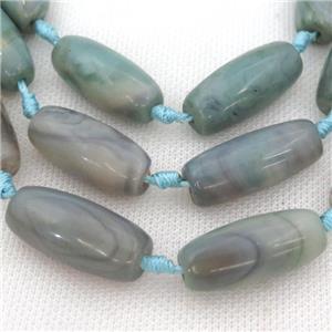 dye agate rice beads, approx 14-40mm