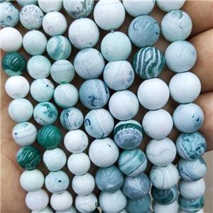 Fire Agate Beads Green Dye Smooth Round, approx 10mm