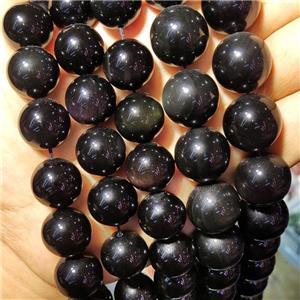 Natural Rainbow Obsidian Beads Multicolor Flash Smooth Round, approx 18mm dia