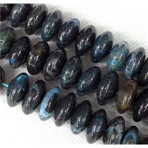 blue Agate beads, rondelle, approx 15-18mm