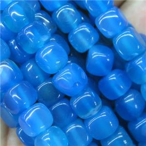 skyblue Agate cube beads, approx 8x8mm