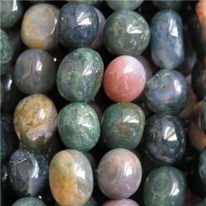 Indian Agate chip beads, freeform, approx 8-10mm