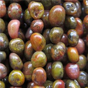 Nueva Agate Beads chips, freeform, approx 6-8mm