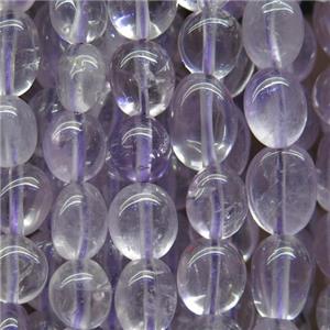 lt.purple Amethyst chip beads, freeform, approx 6-8mm