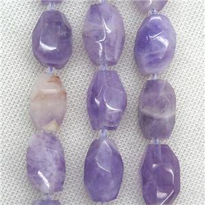 purple Chalcedony nugget beads, freeform, approx 15-22mm