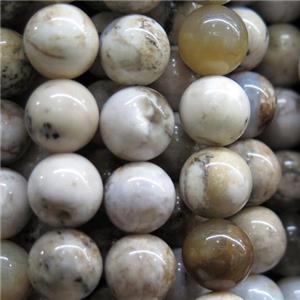 round branch Agate beads, approx 6mm dia