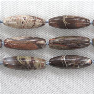 Ocean Jasper rice beads, approx 13-40mm
