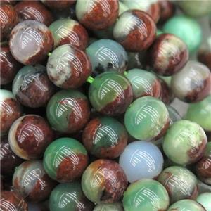 Australian Chrysoprase Beads, round, approx 14mm dia