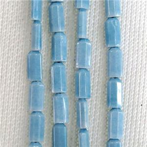blue Oxidative Agate beads, approx 4-8mm