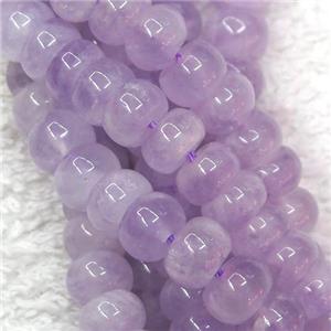 purple Chalcedony beads, rondelle, approx 5x8mm