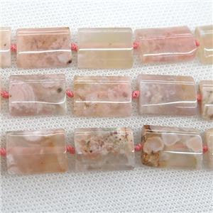 natural Cherry Agate rectangle beads, approx 15x20mm