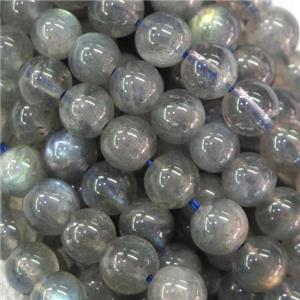 round smooth Labradorite Beads, approx 8mm dia
