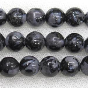 round Gray Opal Stone beads, approx 10mm dia