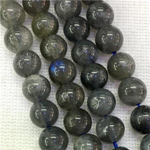 Labradorite bead, AA Grade, round, approx 6mm dia