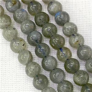 Labradorite bead, A Grade, round, approx 10mm dia