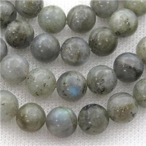 round Labradorite Beads, approx 10mm dia