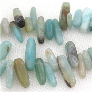 Chinese Amazonite Beads chip, approx 6-22mm