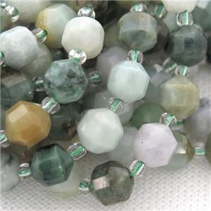 Burman Chrysoprase bullet beads, approx 7-8mm